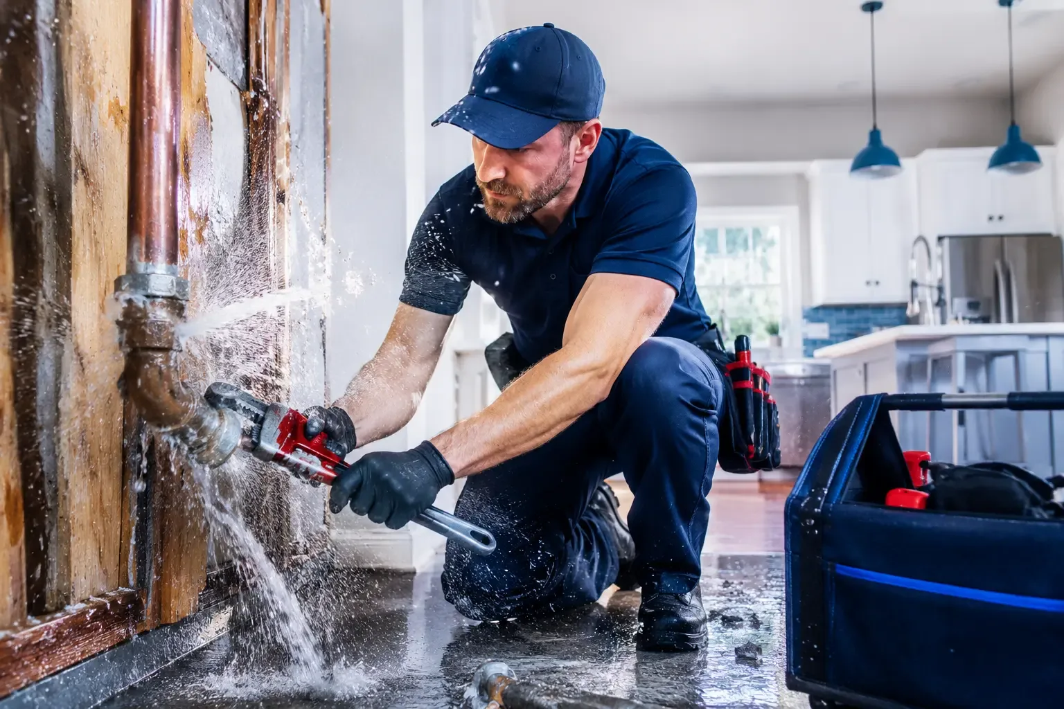 Local emergency pipe repair professionals in Barrington, NH